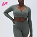 Add sophistication to your activewear with our gym crop top long sleeve. Shop now for a range of sizes and colors to elevate your workout wardrobe with our gym crop top long sleeve.